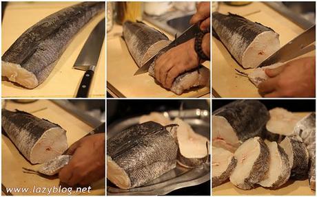 Receta de lomo de merluza al horno