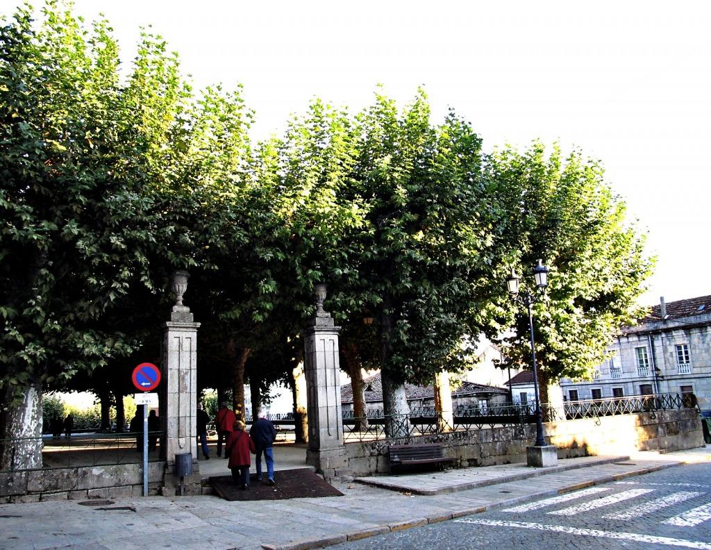 La Alameda de Celanova (Orense, Galicia - España) durante el otoño de 2011