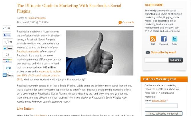 Artículos leídos sobre Marketing y Social Media para empresas (Ingles)