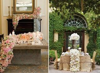 ÚLTIMAS TENDENCIAS DE BODAS (II): DECORACIÓN DE MESAS DE BANQUETES