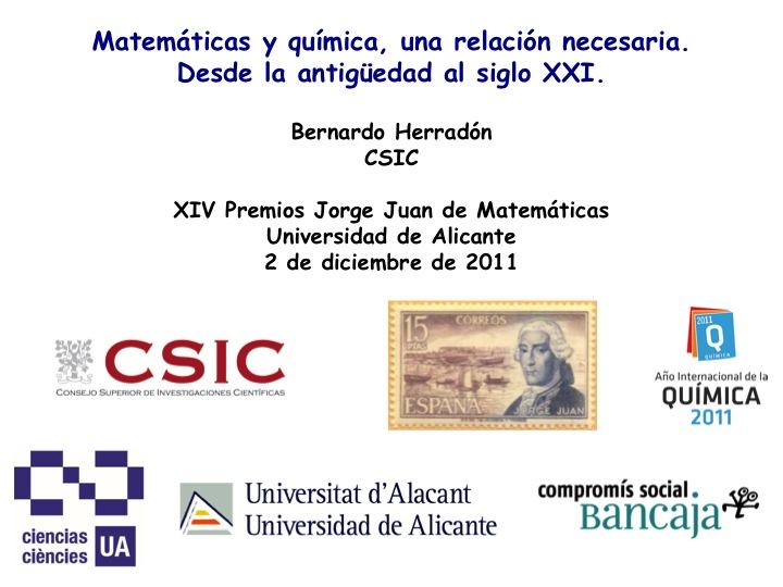 Química y matemáticas