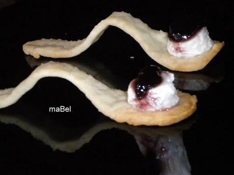 Cucharitas para degustación comestibles