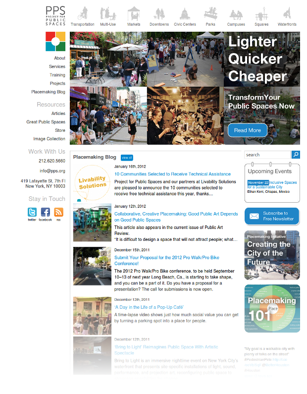 #followarch #web | Project for Public Spaces