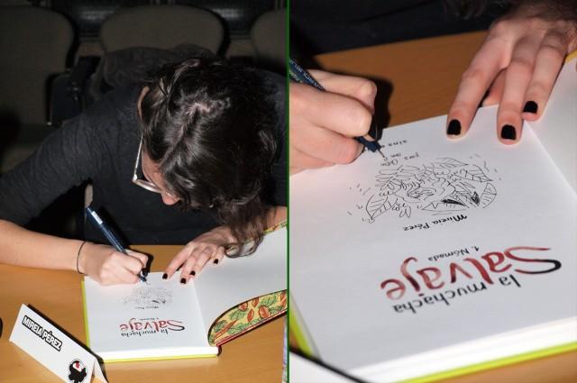“La mejor manera de aprender a dibujar es dibujando”, Mireia Pérez autora de La muchacha salvaje