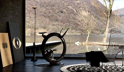 Gimnasio casero en un espacio reducido