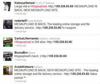 Sitios de phishing aprovechan el cierre de Megaupload