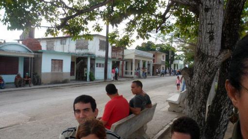 Tranquilidad en Parque de Contramaestre