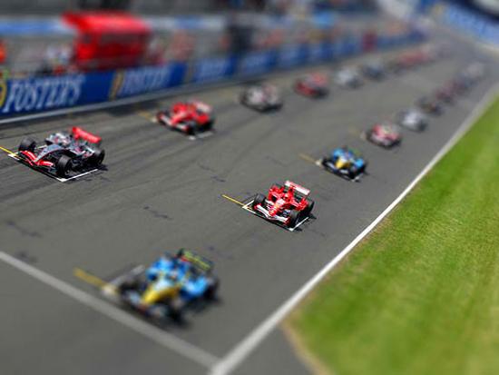 Diversos ejemplos brillantes de fotografía Tilt-Shift