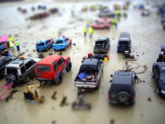 Diversos ejemplos brillantes de fotografía Tilt-Shift