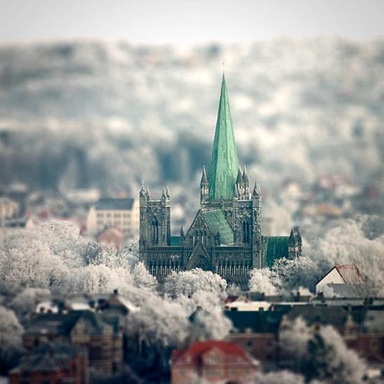 Diversos ejemplos brillantes de fotografía Tilt-Shift