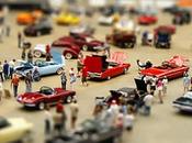 Diversos ejemplos brillantes fotografía Tilt-Shift