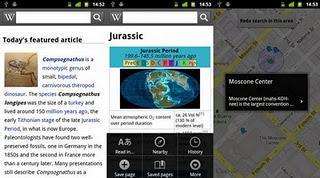 Aplicación oficial de Wikipedia  para Android