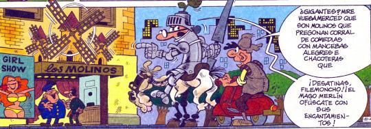 Letras y Viñetas: Motajote y Filemón Panza