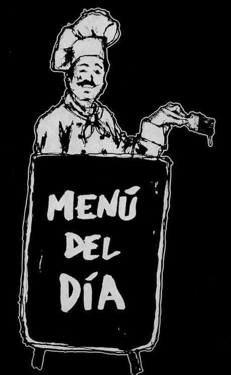 menú del día web