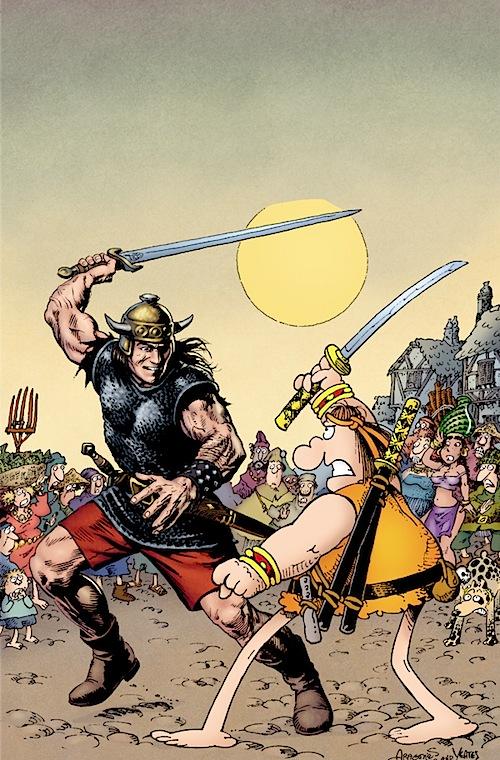 Crossover: Conan vs. Groo