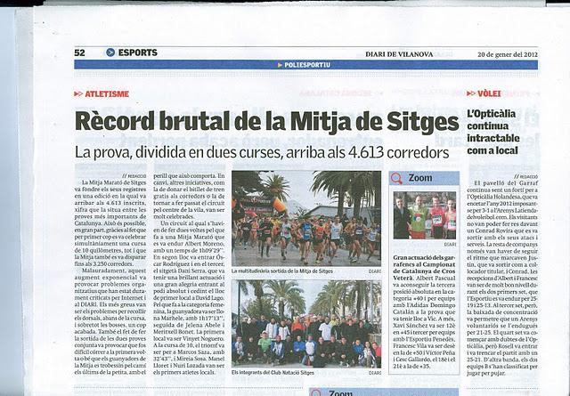Mitja Marató de Sitges (i II)