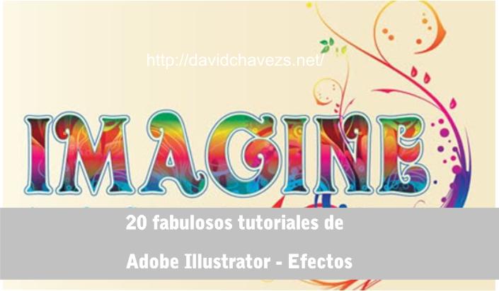 20 fabulosos tutoriales de Adobe Illustrator – Efectos