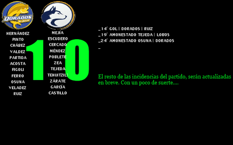 Dorados se acerca a la punta