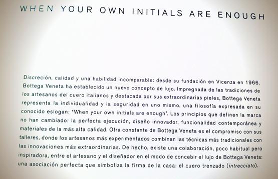 Where your own initials are enough - Bottega Veneta