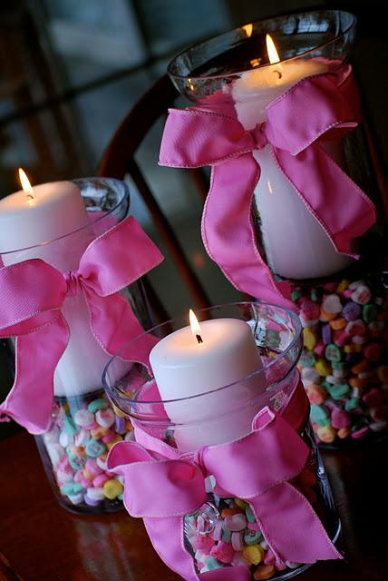 UN CENTRO DE MESA PARA SAN VALENTÍN