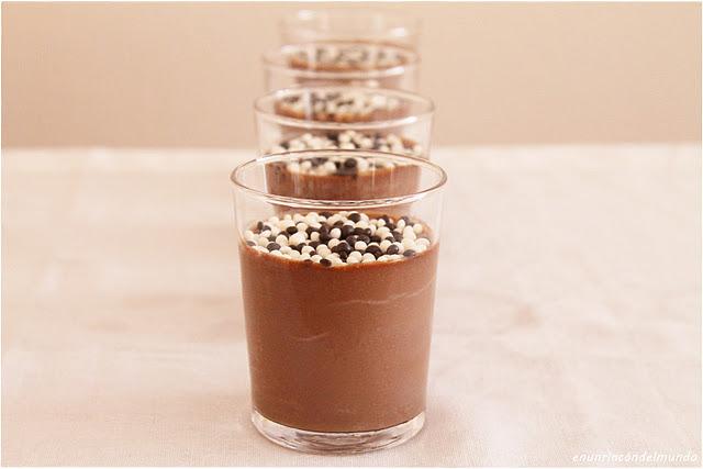 Natillas de chocolate