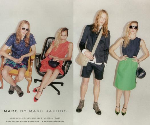 Campañas primavera verano 2012 - Marc by Marc Jacobs, Fendi, Massimo Dutti, Versace para H