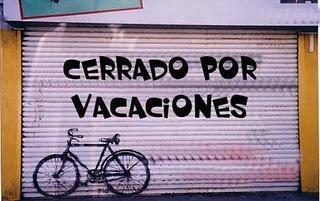 CERRADO POR VACACIONES / CLOSED FOR HOLIDAYS