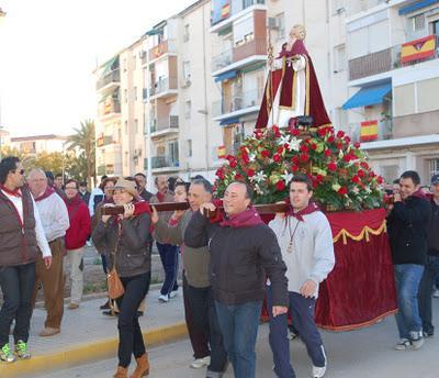 En la Romería de San Antón 2012 de Elche