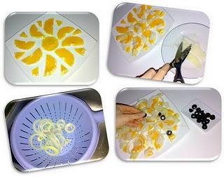 Ensalada de naranja y bacalao con aceites aromáticos