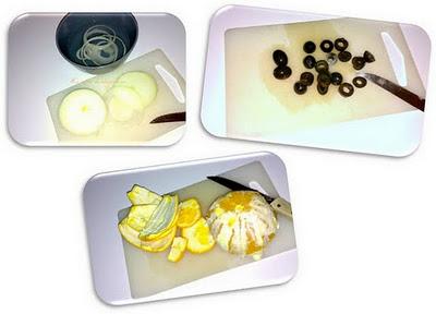 Ensalada de naranja y bacalao con aceites aromáticos