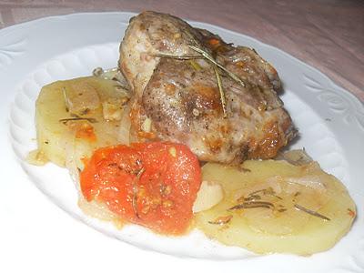 Pierna de cordero al horno