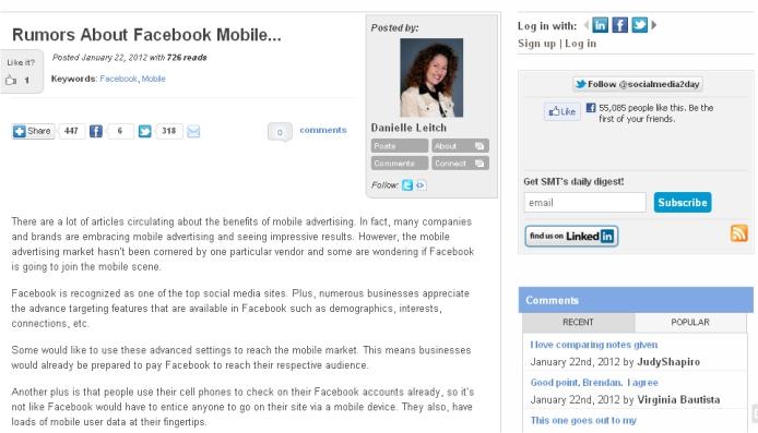 ¿Quieres conocer más sobre Social Media?  Tu tarea en 6 artículos sociales