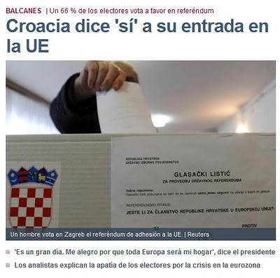Croacia será el 28 miembro de la UE en 2013