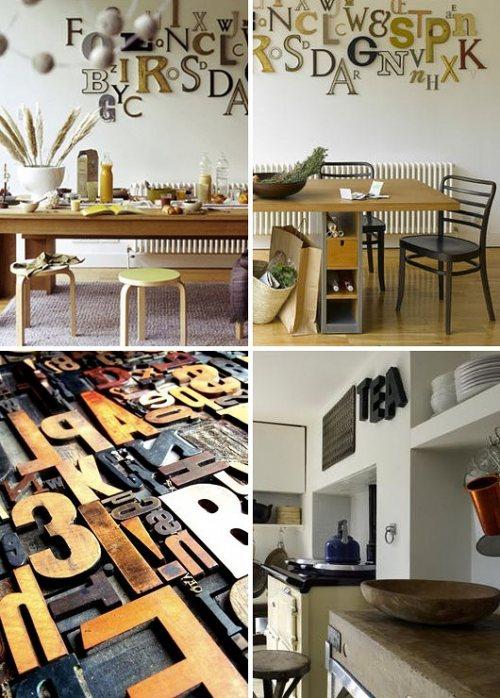 decorar con letras – design with letters