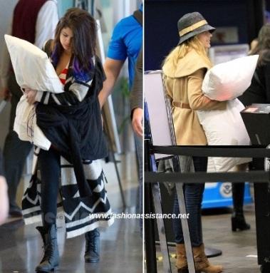 Curiosidades: Selena Gómez y Blake Lively viajan con sus almohadas