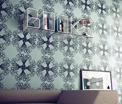 Deco letras para estanterías