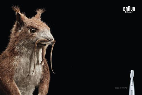 20 anuncios creativos con animales como protagonistas