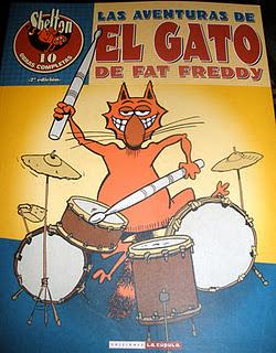 El gato de Fat Freddy por Gilbert Shelton