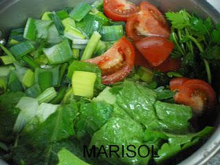 Caldo de verduras super economico