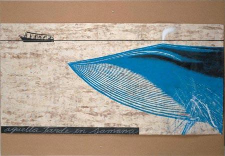 José Bedia 'Aquella tarde en Semana', 2008. José Bedia 'Aquella tarde en Semana', 2008.