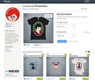 ¡NUEVA tienda de camisetas, ropa de bebé y bolsos Pendientera!