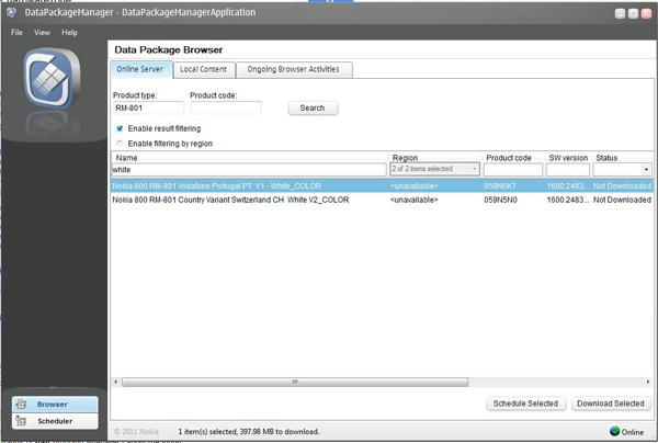 El Nokia Lumia 800 tendrá una versión de color blanco