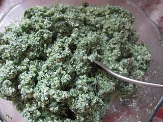 Ravioles de espinaca y ricotta