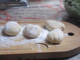 Ravioles de espinaca y ricotta