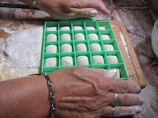 Ravioles de espinaca y ricotta