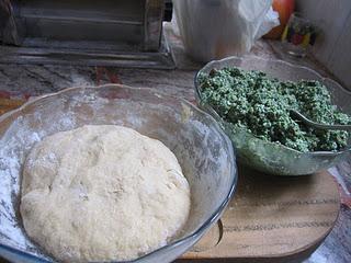 Ravioles de espinaca y ricotta