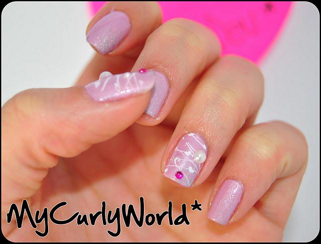 * Manicura para el concurso de Teufeu *