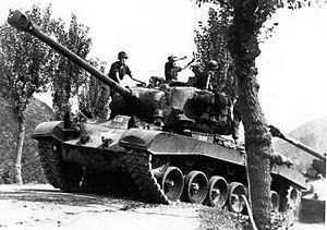 El tanque pesado M26 Pershing