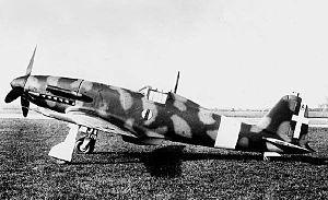 Caza Fiat G.55 Centauro Segunda Guerra Mundial