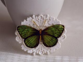 Broche barroco Butterfly